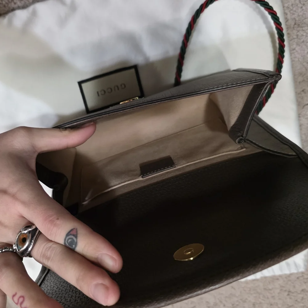 Gucci Rajah leather handbag - Picture 5 of 7